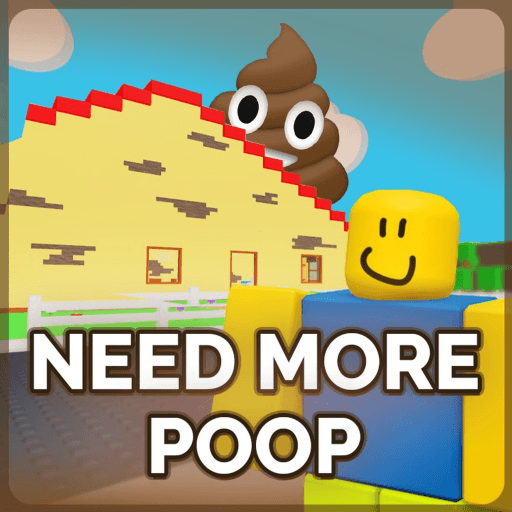 💩 NEED MORE POOP 💩 Roblox game thumbnail