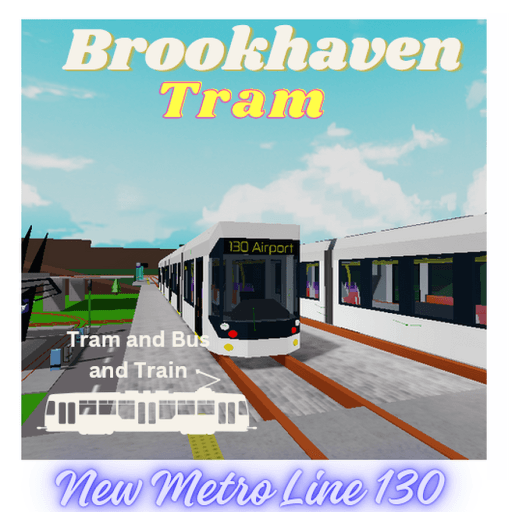Brookhaven  Tram Roblox game thumbnail