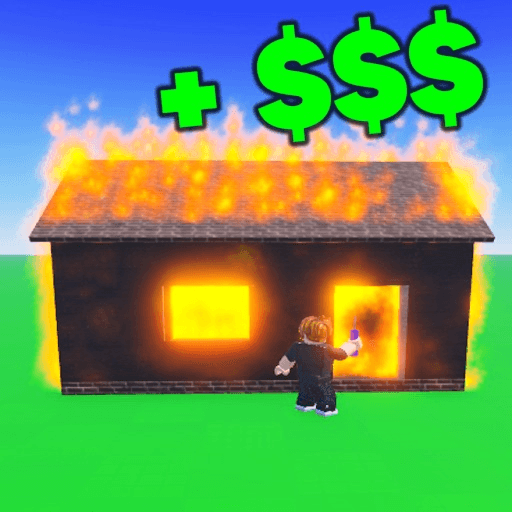 🔥burn stuff for money Roblox game stats