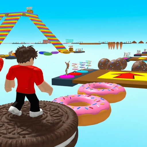 🍫Easy Chocolate Obby For Vip! 🍫 Roblox game thumbnail