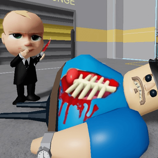 (NEW👶 ) BABY BOSS BARRY'S PRISON RUN! (OBBY) Roblox game thumbnail