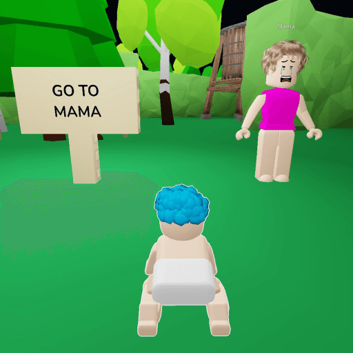 BABY POW: Escape Daycare Roblox game thumbnail
