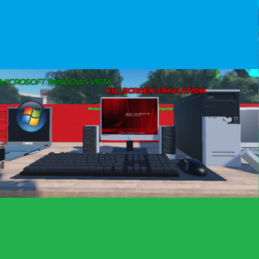 Windows Vista Killscreen Simulation (iMac!) Roblox gameplay screenshot
