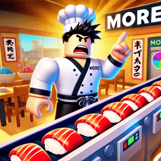 🍣 Sushi Shop Tycoon Roblox game thumbnail