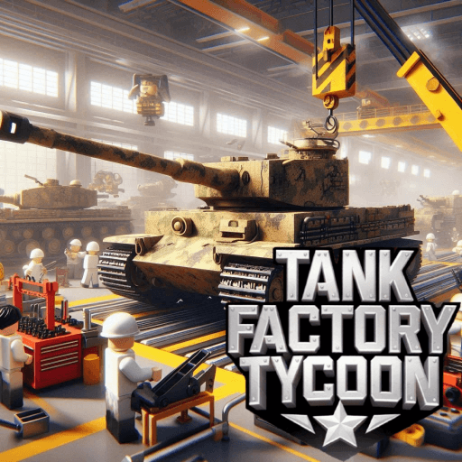 Tank Factory Tycoon 💥 Roblox game thumbnail