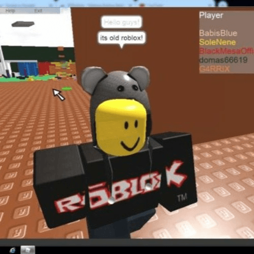Old Roblox! Roblox game stats