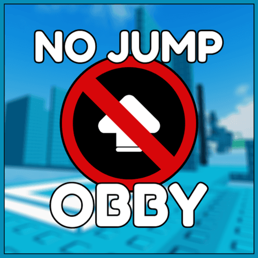 NO JUMPING OBBY Roblox game thumbnail