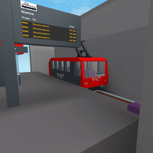 digital Station sign Roblox game stats
