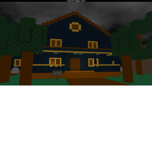 The PIGGY Household (SCARY) (DO NOT PLAY) Roblox gameplay screenshot