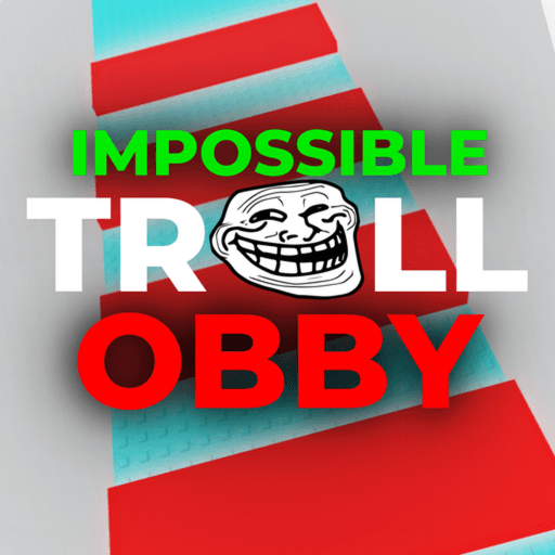 IMPOSSIBLE TROLL OBBY Roblox game thumbnail