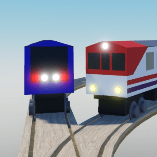 Drive the train to the end  Roblox gameplay screenshot