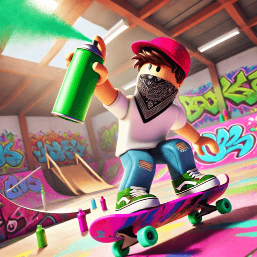 Skate Central — top game: Spray Paint & Skate 🖌️🛹 