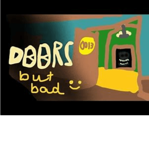 doors but bad RANKED! Roblox game thumbnail