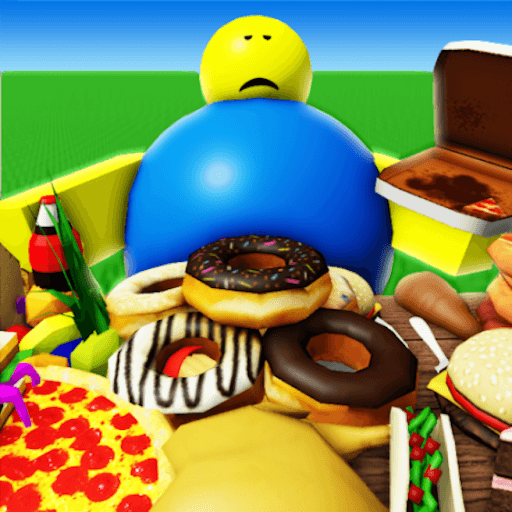 feed the noob like crazy! Roblox gameplay screenshot