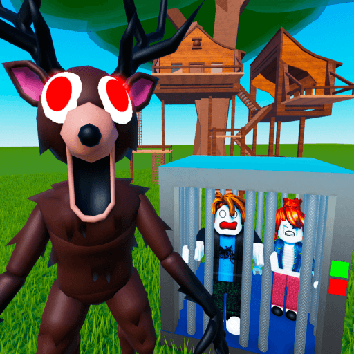 🔪Survive The Deer Monster the Killer Roblox game stats