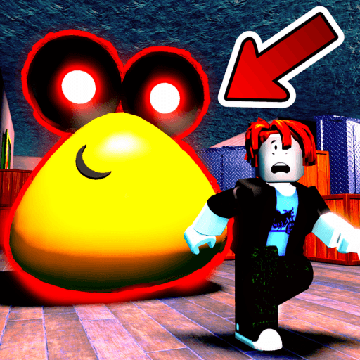 [🎃NEW ZONE] Pou Escape! 💩 Roblox game thumbnail