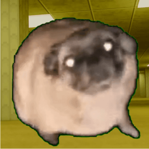 Dancing Pug Meme Backrooms Roblox game stats