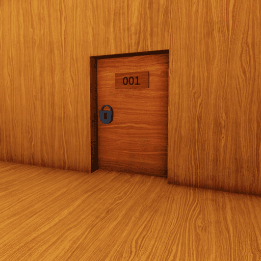 DOORS but kinda decent Roblox gameplay screenshot
