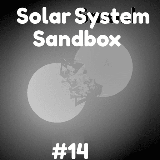 Solar system sandbox Roblox game thumbnail