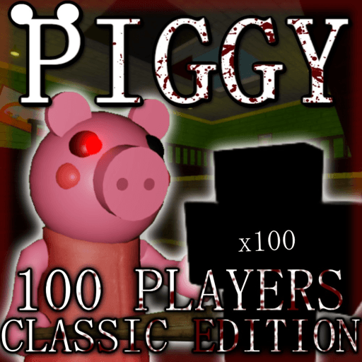 Piggy but It's 100 Players: Classic Edition Roblox gameplay screenshot