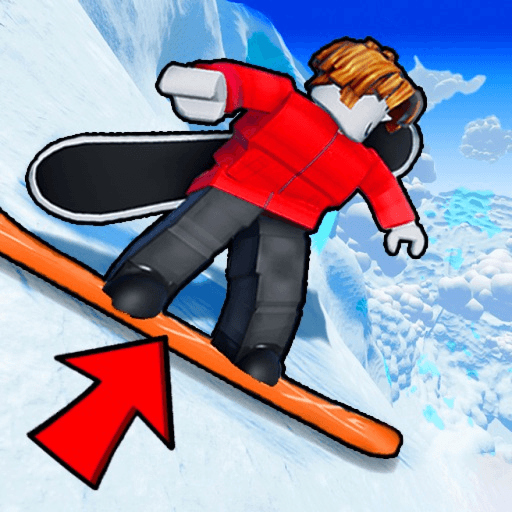 Sled Down The Highest Mountain Roblox gameplay screenshot