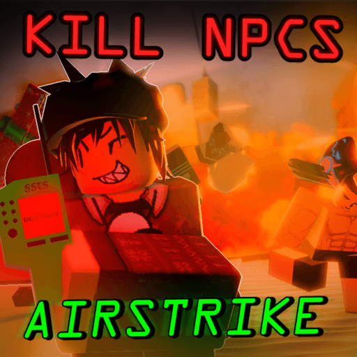 (AIRSTRIKE ✈️) KILL NPCS with DOOM MUSIC Roblox gameplay screenshot