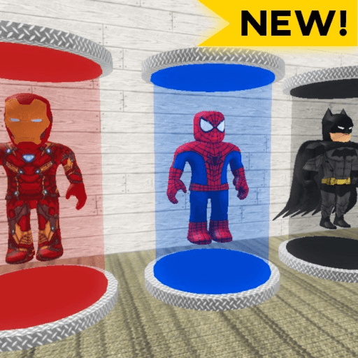 Super Hero Tycoon Roblox game thumbnail