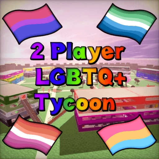 2 Player LGBTQ+ Tycoon Roblox gameplay screenshot