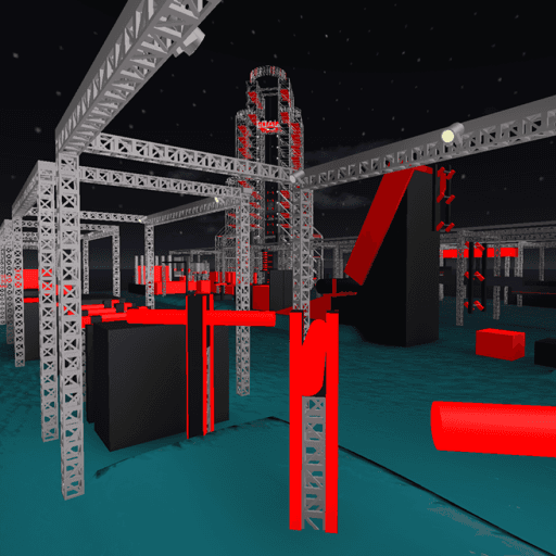 ninjajoe's ninja warrior Roblox game thumbnail