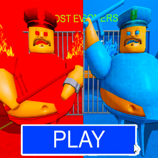 FIRE VS WATER BARRY'S PRISON RUN (OBBY) Roblox game stats
