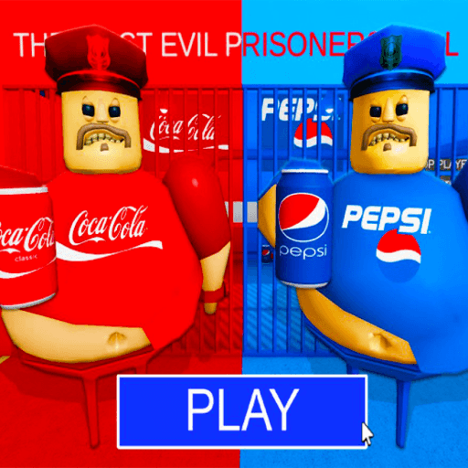 COCA-COLA Vs PEPSI BARRY'S PRISON RUN! (OBBY) Roblox game stats