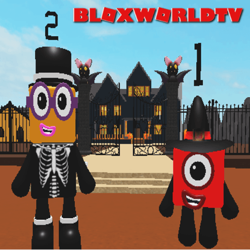 Numberblock Halloween Hunt Roblox game thumbnail