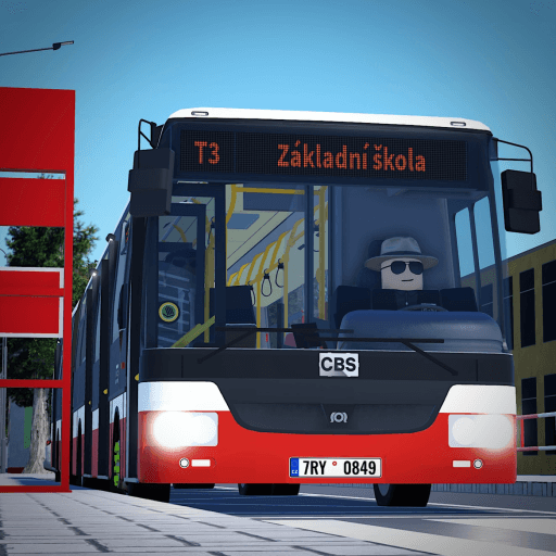 [CBS] Czech Bus Simulator 1.0 Roblox gameplay screenshot