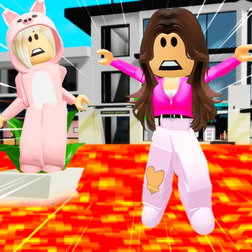 🌋Survive From Raising LAVA🌋 Roblox game thumbnail