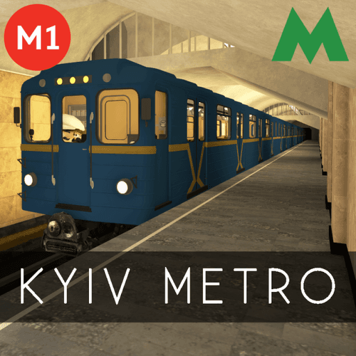 Kyiv Metro Simulator Roblox game thumbnail