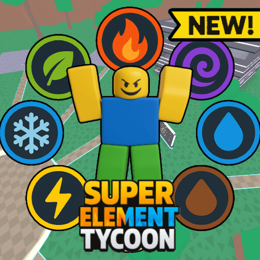 Super Element Tycoon Roblox gameplay screenshot