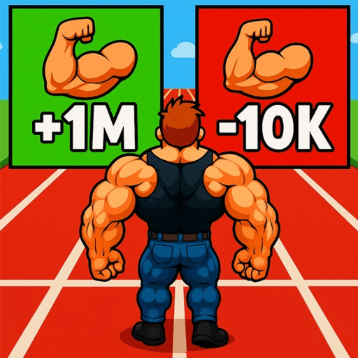💪 Gym Track Race  Roblox game thumbnail