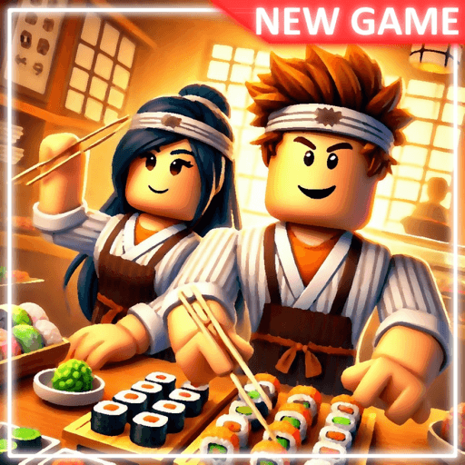 🍣 2 PLAYER SUSHI RESTAURANT TYCOON! 🍥 Roblox gameplay screenshot