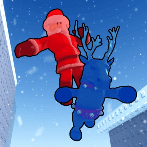 Santa Ride [2 Player Obby] Roblox game thumbnail