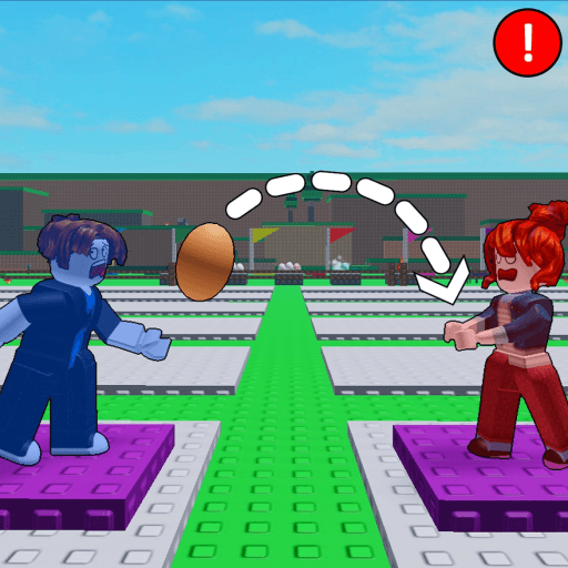 Egg Toss [2 Players] Roblox game thumbnail