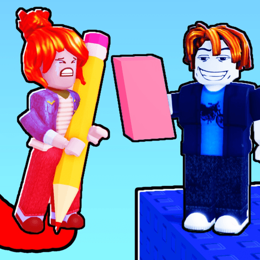 ✏️ Draw Together! [2 Player Obby] Roblox game thumbnail
