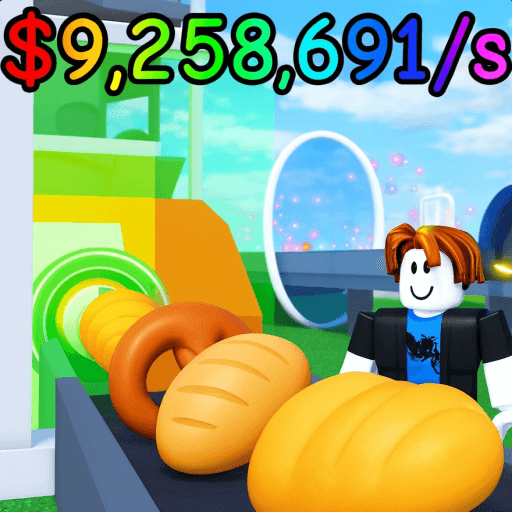 🥖Bread Factory Tycoon Roblox game thumbnail