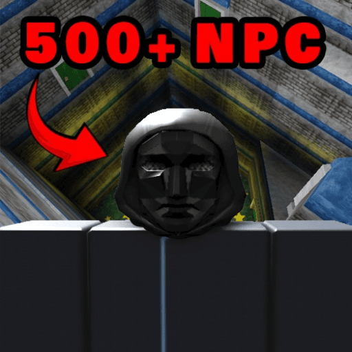 Squid Game but with NPCs & FREE ADMIN! Roblox game thumbnail