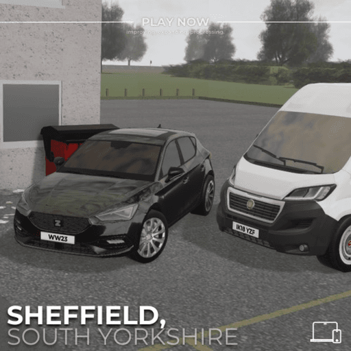 🎉 [NEW CARS, UI] Sheffield, South Yorkshire  Roblox gameplay screenshot