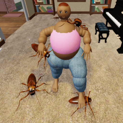 LOVELY PEACHES HOUSE CLEANING SURVIVAL  -OLD- Roblox gameplay screenshot