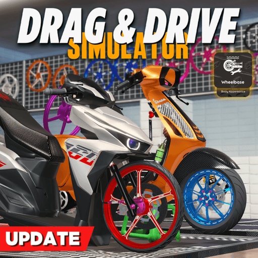 (MODIF x EVENT UPDATE 🏮) Drag Drive Simulator Roblox game thumbnail