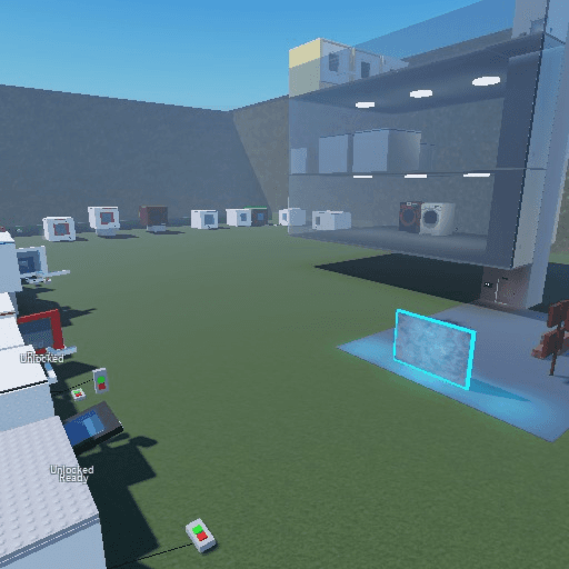 Washing Machine Destruction Classic Roblox game thumbnail