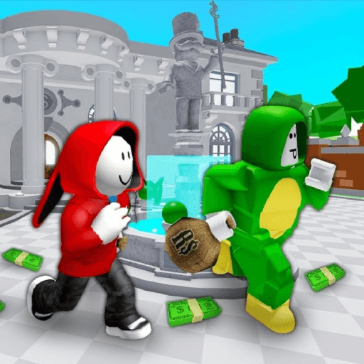 BANK HEIST OBBY! Roblox game thumbnail