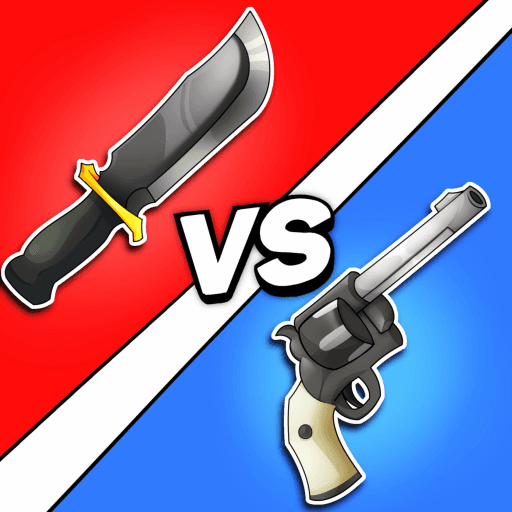 Knife VS Gun DUELS  Roblox game thumbnail