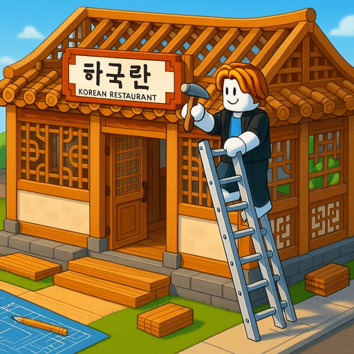 🍲 2 Player Korean Restaurant Tycoon Roblox gameplay screenshot